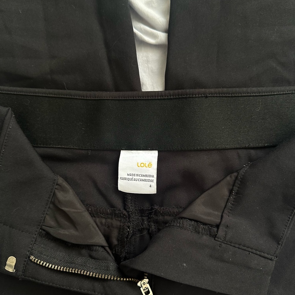 Lolë Women's Black Trousers - Picture 2 of 3